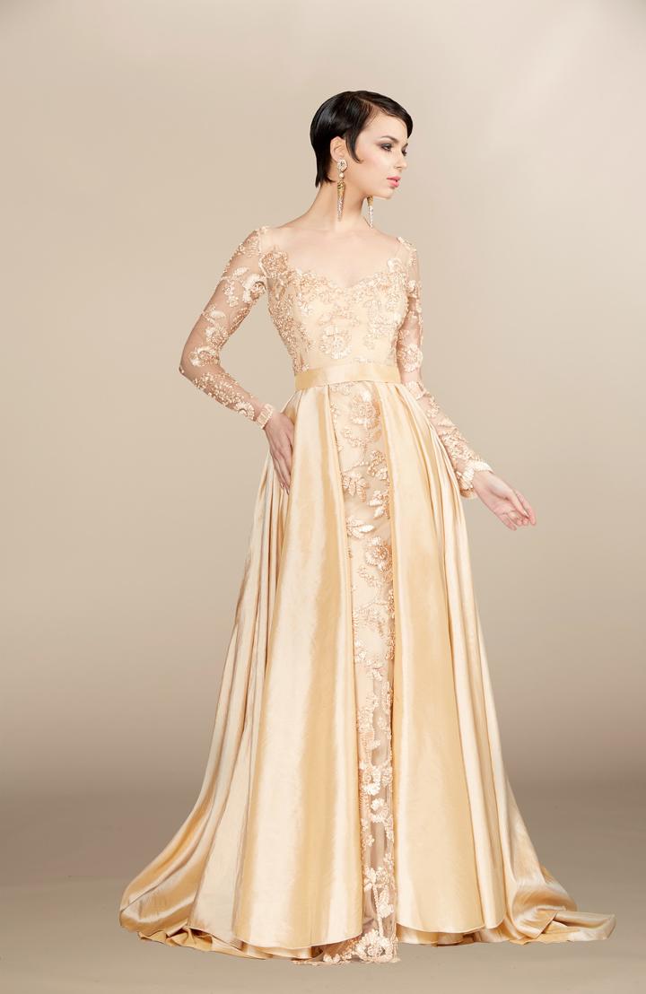Mnm Couture - Laced Sweetheart Ballgown M0019