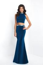 Blush - 11529 Two Piece Fitted Evening Dress