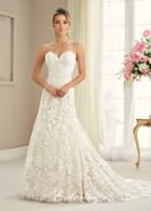 Enchanting By Mon Cheri - 217118 Lace Tulle A-line Wedding Gown