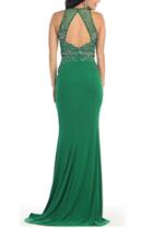 May Queen - Sleeveless Sequined Long Dress Rq7344