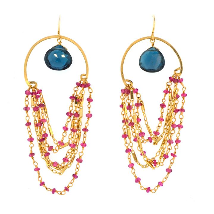 Mabel Chong - Le Marais Earrings-14k