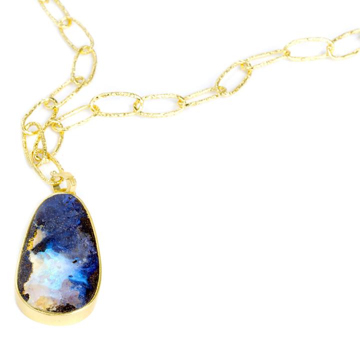 Nina Nguyen Jewelry - Signature Opal Vermeil Necklace