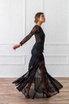 Donna Mizani - Embroidered Mermaid Gown