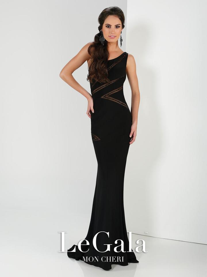 La Gala Prom By Mon Cheri - 116582 Long Dress In Black
