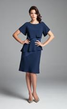 Daymor Couture - Jewel Neck Sheath Dress 454