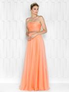 Colors Dress - 1645 Ruched Semi-sweetheart A-line Dress
