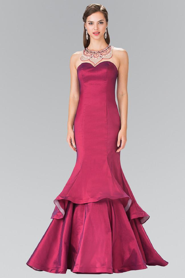 Elizabeth K - Illusion Mermaid Gown Gl2290