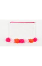 Lolli Swimwear - Pom Pom Accessories In Strawberry Fresca