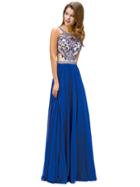 Dancing Queen - Elegant Embellished Sheer Dress 9330