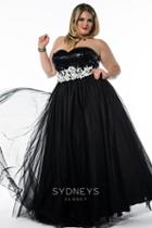 Sydney's Closet - Sequined Sweetheart Tulle Ball Gown Sc6003