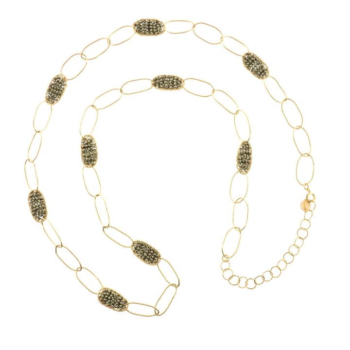 Mabel Chong - Woven Pyrite- Long-wholesale