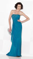 Cameron Blake By Mon Cheri - 114673 Long Dress In Teal