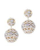 Jarin K Jewelry - Double Sided Lace Pearl Earrings