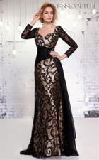 Mnm Couture - 9405 Black Nude