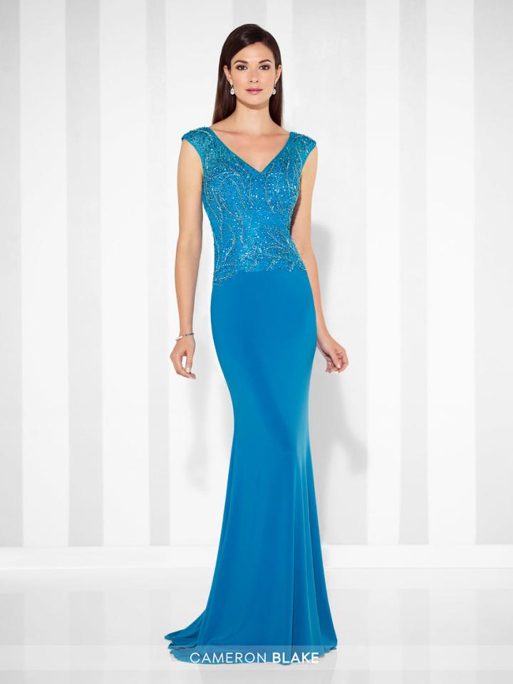 Cameron Blake - 117605 Fit And Flare Gown