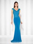Cameron Blake - 117605 Fit And Flare Gown