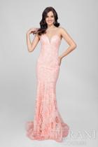 Terani Prom - Stunning Embroidery Sweetheart Polyester Full Length Hemline Mermaid Gown 1711p2387.