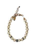 Heather Gardner - Petite Pave Diamond Bead Bracelet