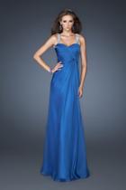 La Femme - 18280 Embellished Sweetheart Chiffon Gown