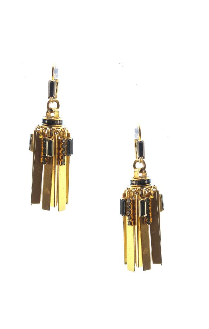 Elizabeth Cole Jewelry - Lesly Earrings Gold