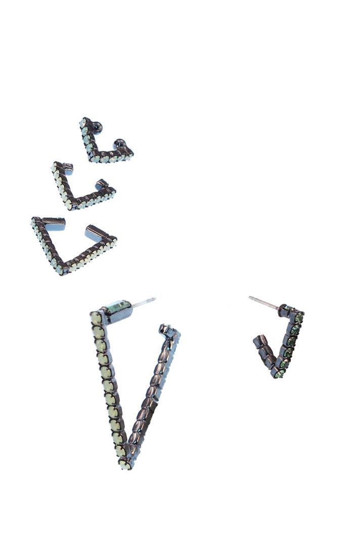 Elizabeth Cole Jewelry - Cole Earrings Grassy Ombre