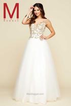Mac Duggal Prom - 65356 H Ivory/gold