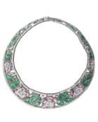 Jarin K Jewelry - Floral Enamel Nacklace