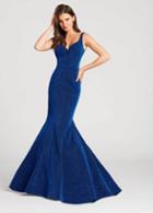 Ellie Wilde - Ew118012 Interweaved Sleeveless Sweetheart Mermaid Gown