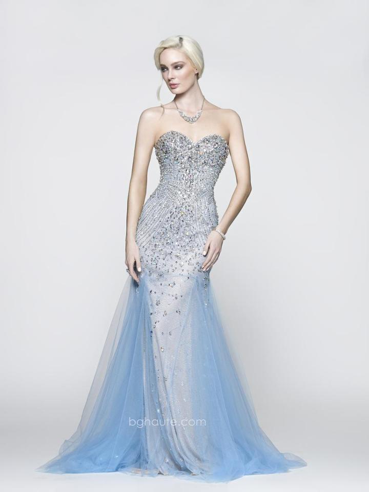 Bg Haute - G3501m Dress In Aqua