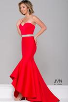 Jovani - Strapless High Low Dress Jvn41956