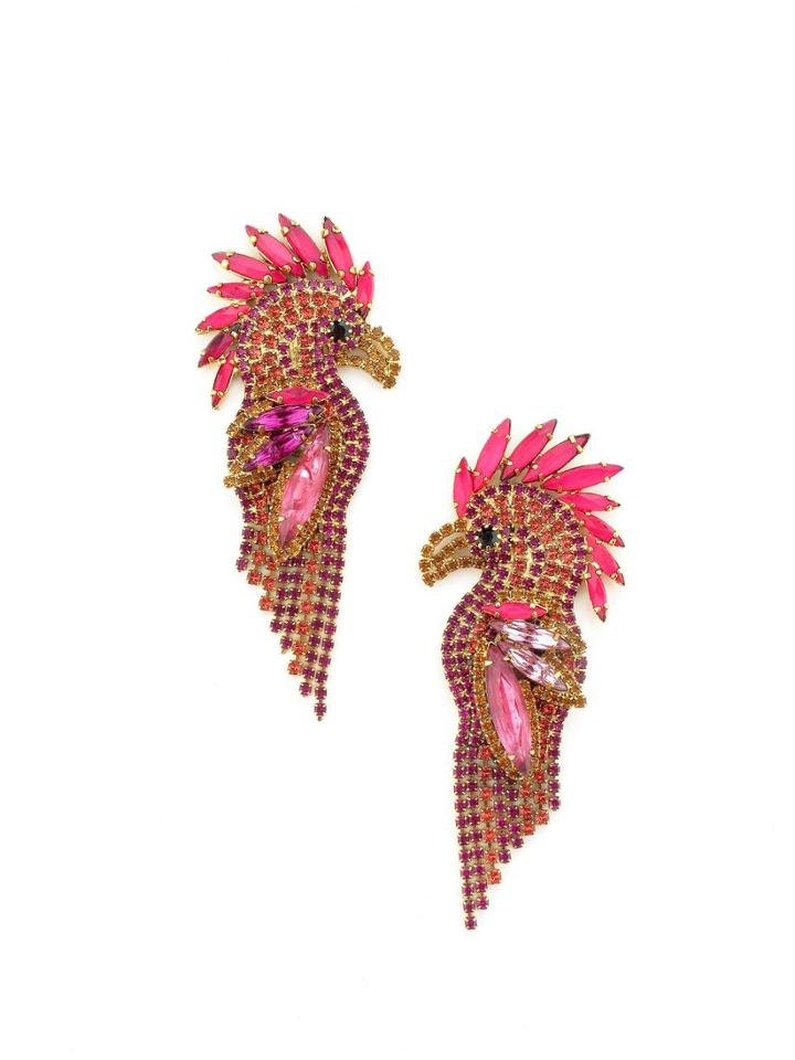 Elizabeth Cole Jewelry - Fuchsia Earrings
