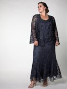 Soulmates - C1067x Queen Handmade Silk Collar Jacket Skirt Three Piece Set