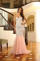 May Queen - Strapless Shimmering Mermaid Evening Dress Rq7206