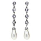 Ben-amun - Crystal Pearl Drop Earrings