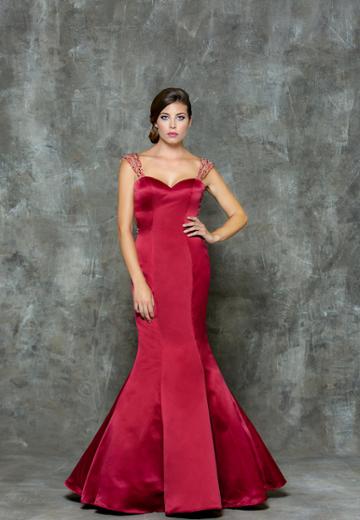 Glow By Colors - G683 Beaded Sweetheart Mermaid Gown