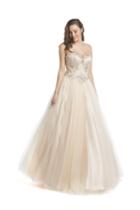Aspeed - L1534 Embellished Sweetheart Evening Gown