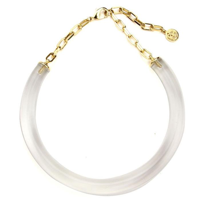 Ben-amun - Clear Resin Collar Necklace