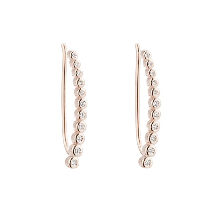 Teri Jon - Melrose Cz Ear Vine Earring