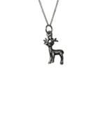 Femme Metale Jewelry - Oh Deer Charm Necklace