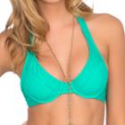 Luli Fama - Cosita Buena Underwire Halter Top In Mermaid Crossing (l17687)