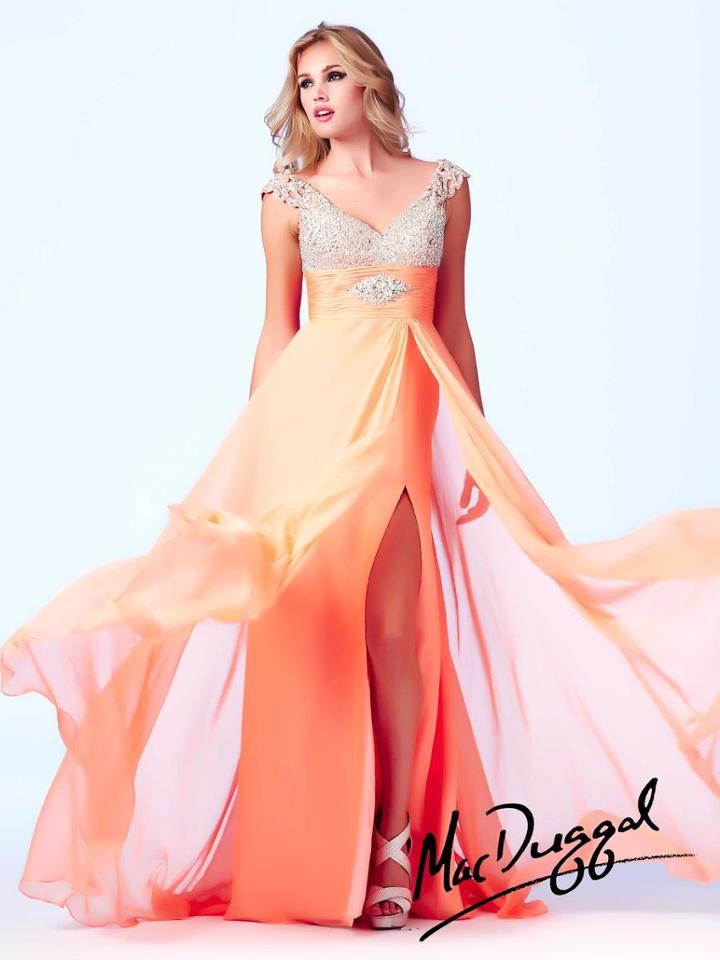 Cassandra Stone - 64664 Dress In Melon