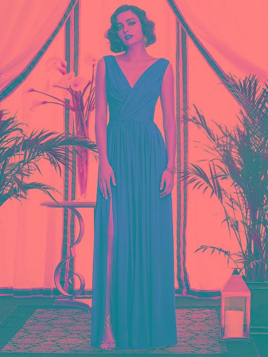 Dessy Collection - 2894 Dress In Burgundy