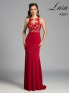 Lara Dresses - 42601 In Dark Red