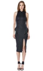 Again Collection - Marilyn Pencil Dress In Black