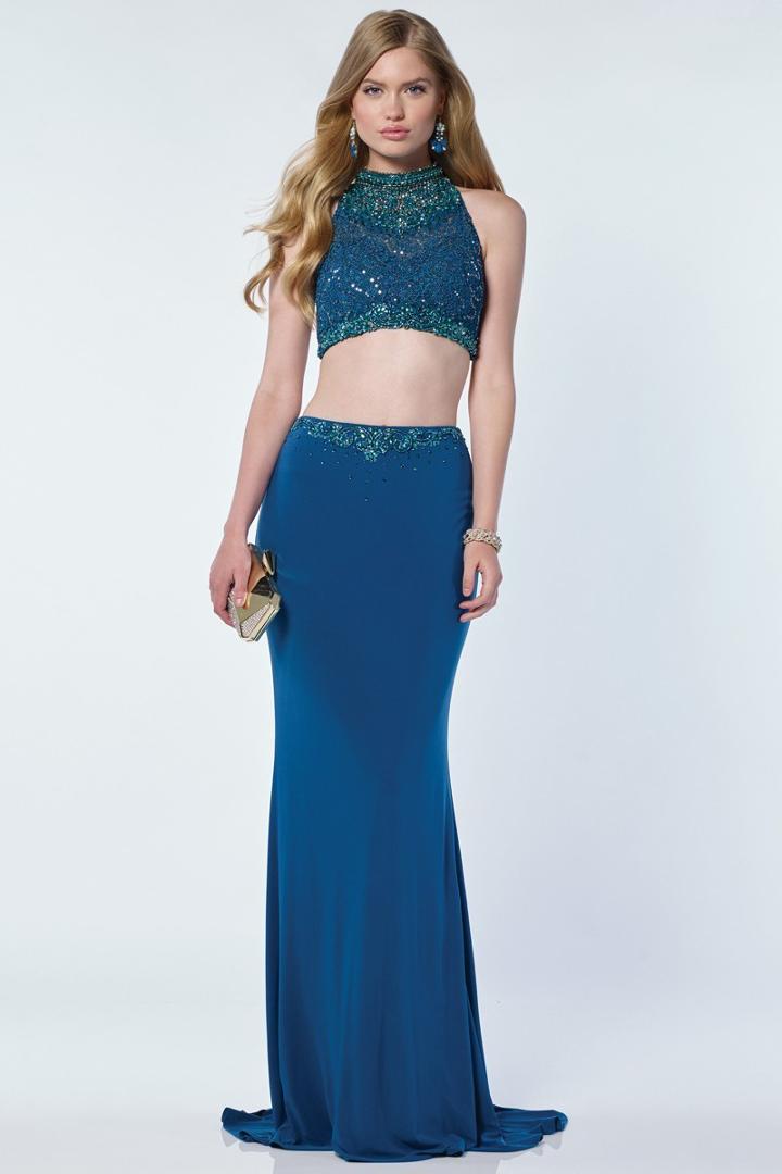 Alyce Paris - 1164 Two Piece Embellished Bodycon Dress