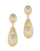 Jarin K Jewelry - Large Filigree Drop Earrings