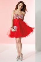 Alyce Paris - 1064 Beaded Sweetheart Tulle A-line Dress
