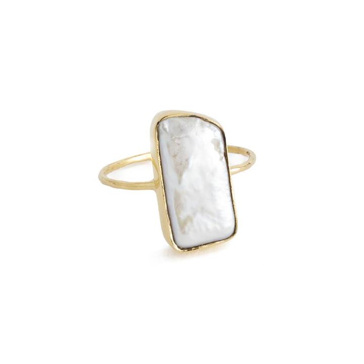 Margaret Elizabeth - Pearl Cocktail Ring
