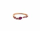 Tresor Collection - Ruby & Diamond Ring In 18k Rose Gold
