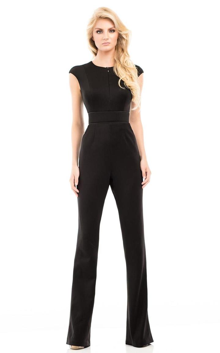 Johnathan Kayne - 7016 Two Piece Jersey Pantsuit